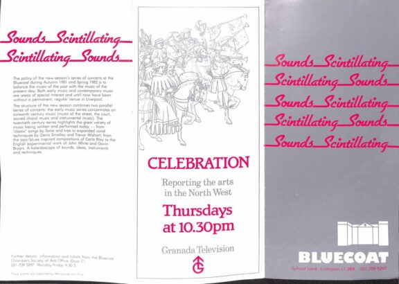 Sounds Scintillating Brochure, 1981-82