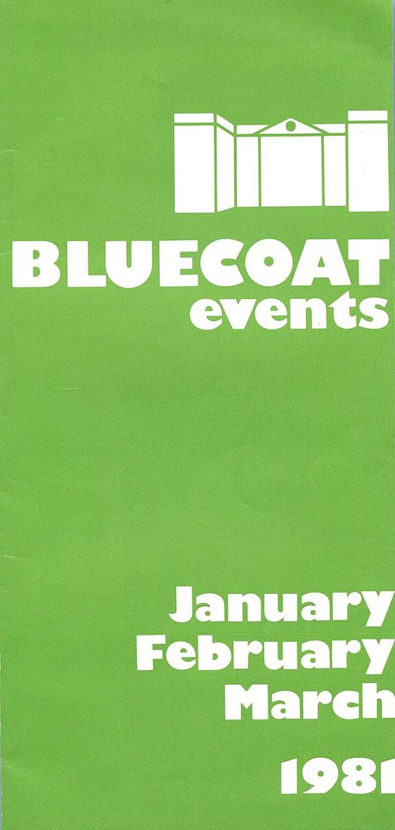 January - March 1981 Events Brochure